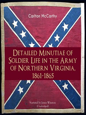 cover image of Detailed Minutiae of Soldier Life in the Army of Northern Virginia, 1861-1865